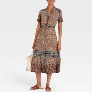 Knox Rose Women's Short Sleeve Dress